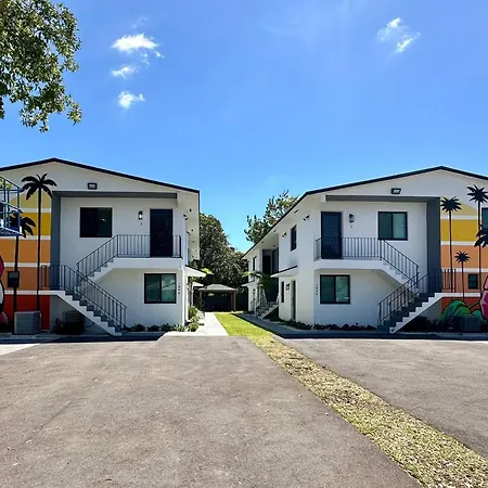 Urban Elegance: Trendy Modern Apartment In Wynwood Miami Exterior photo